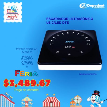 ESCARIADOR ULTRASÓNICO U6 C_LED DTE